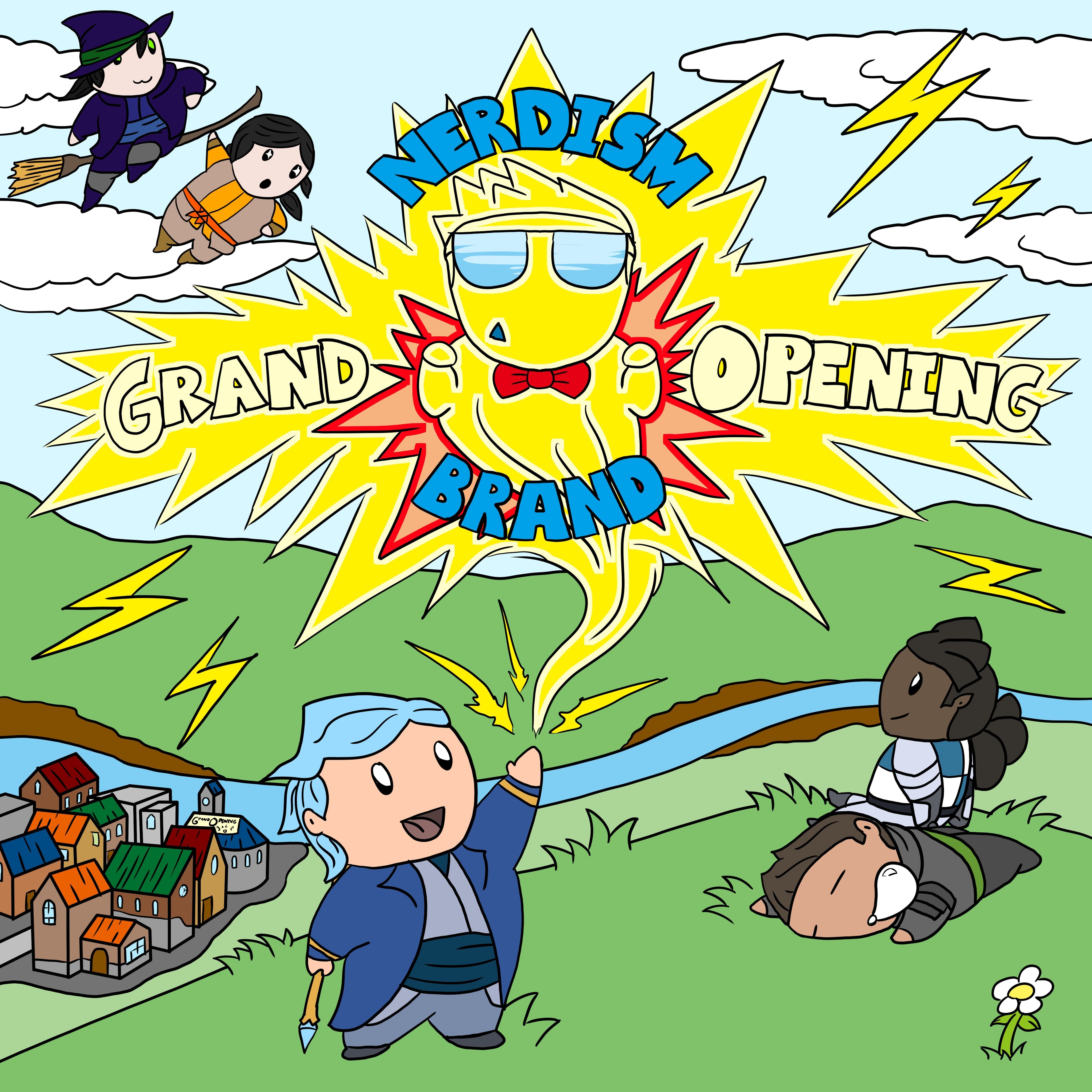 GRAND OPENING of NERDISM BRAND's Online Store!