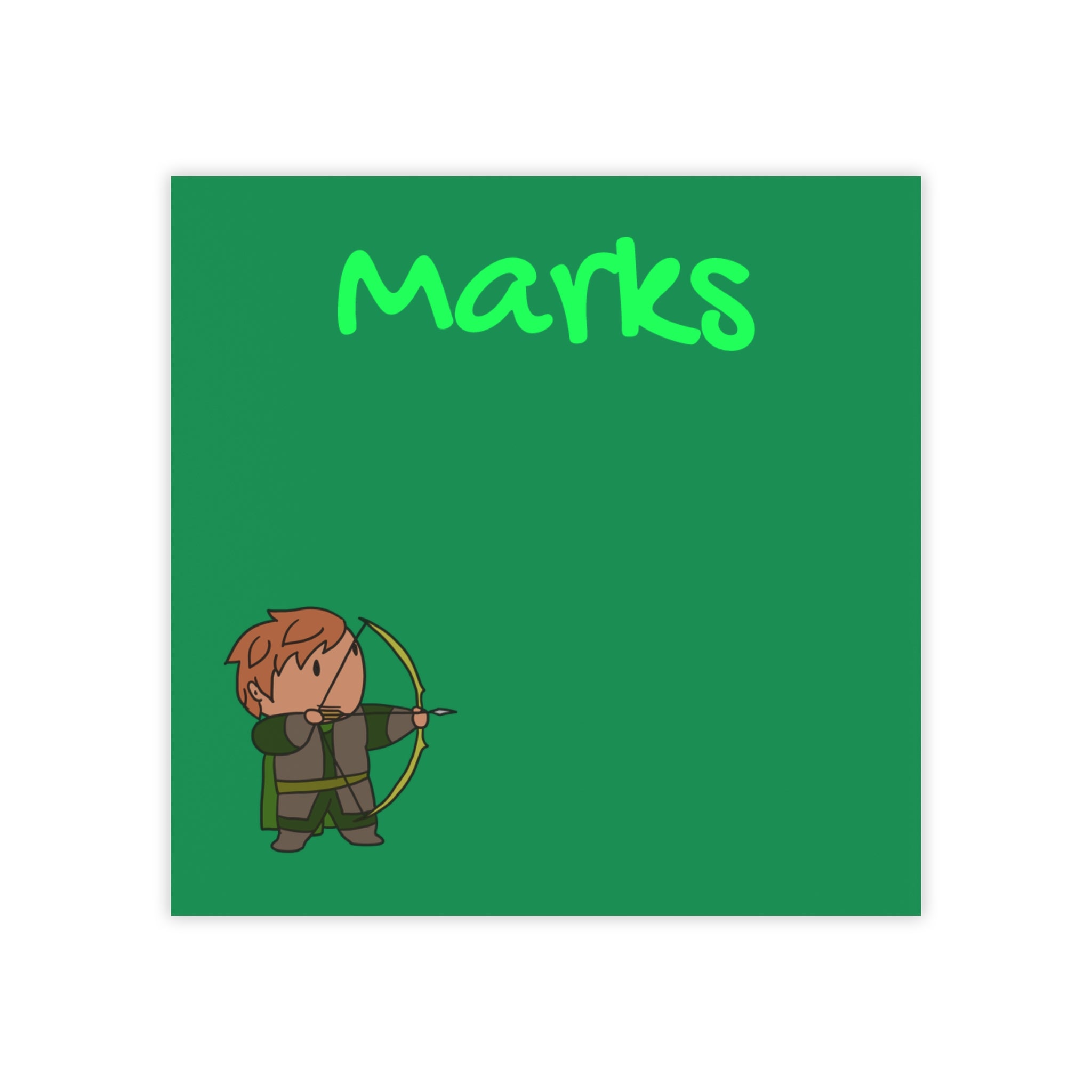 Dungeon Baby Ranger - Post-it® Note Pads