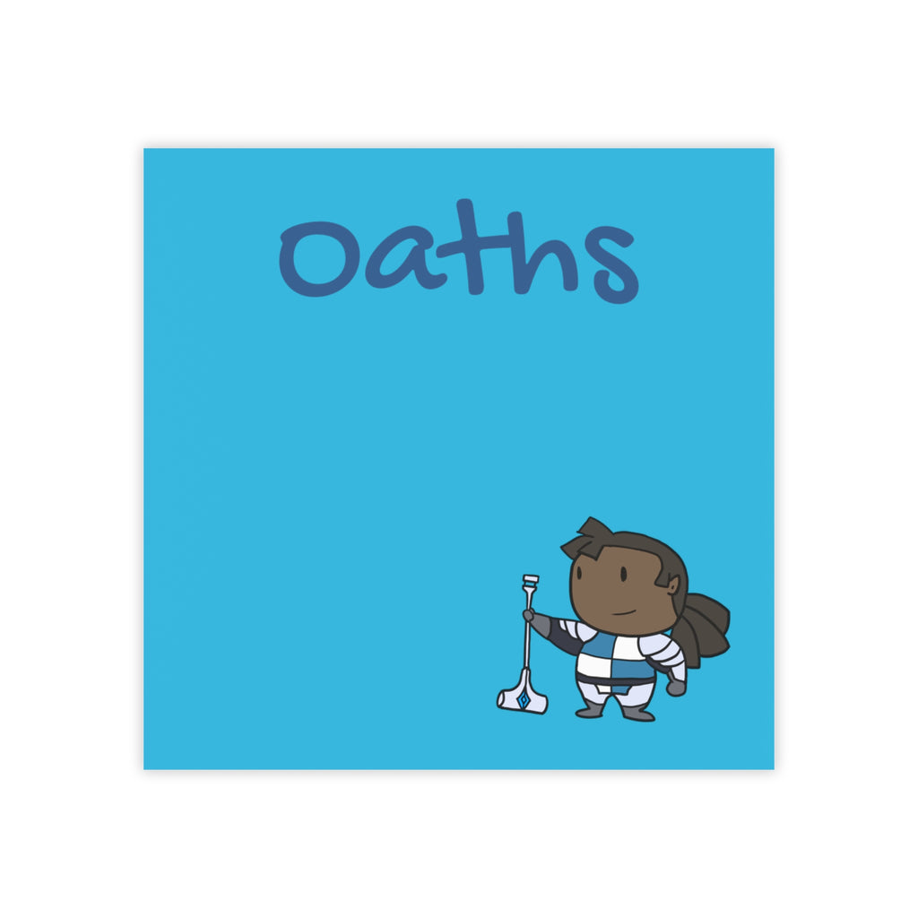 Dungeon Baby Paladin - Post-it® Note Pads