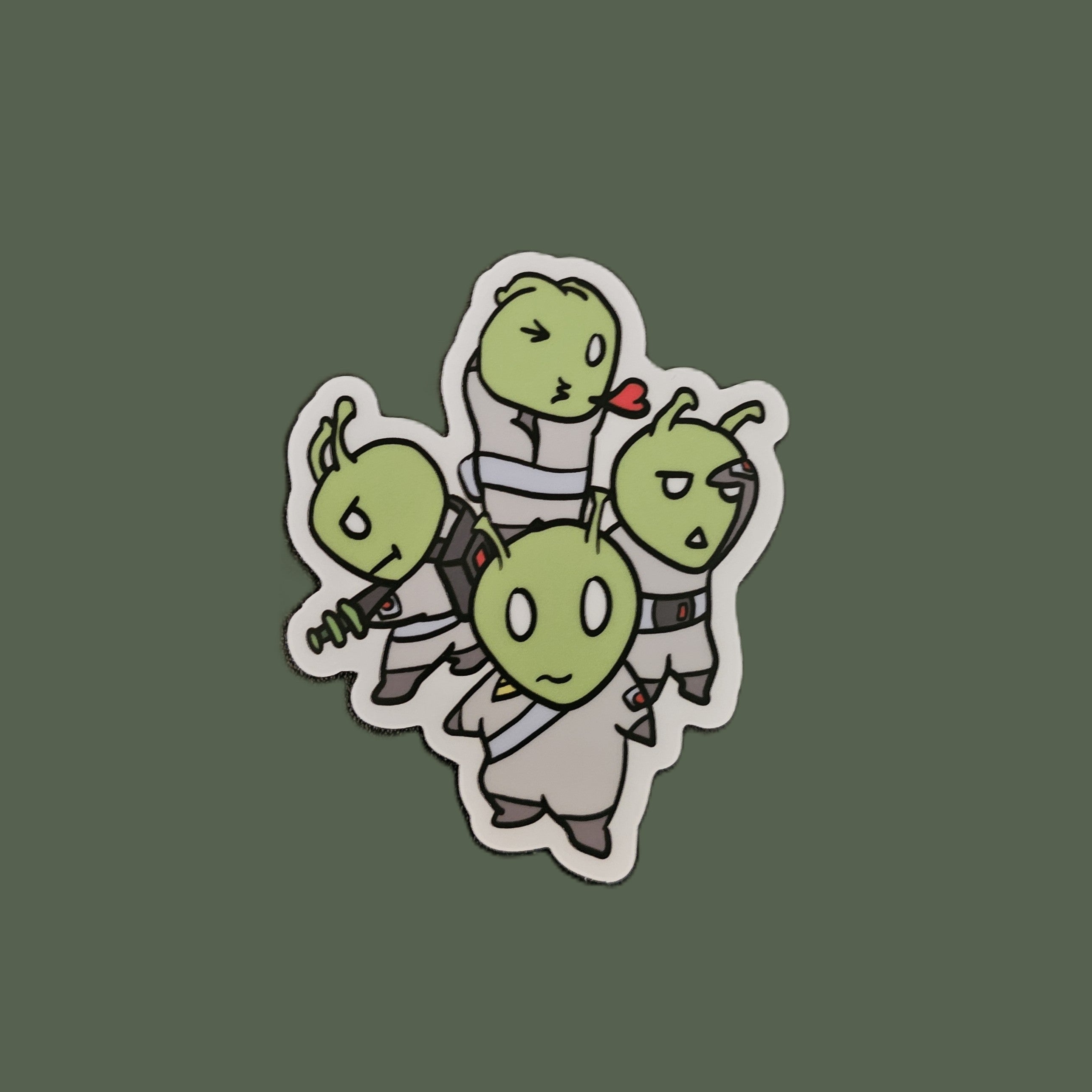 Space Baby Aliens - Sticker