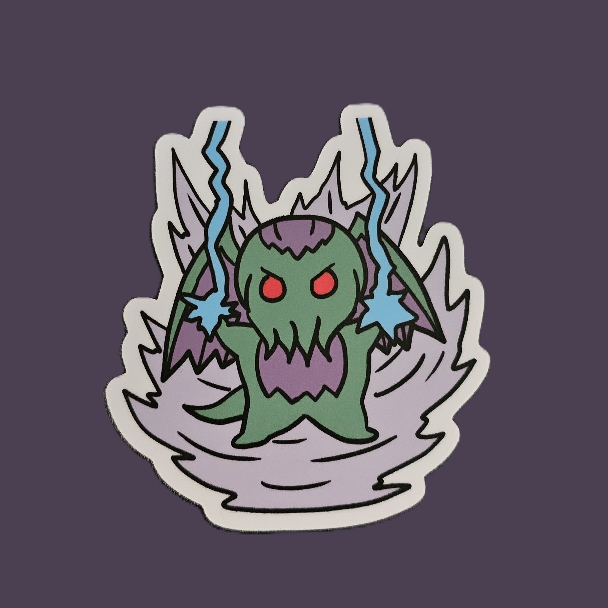 Dungeon Baby Cthulhu Tantrum - Sticker