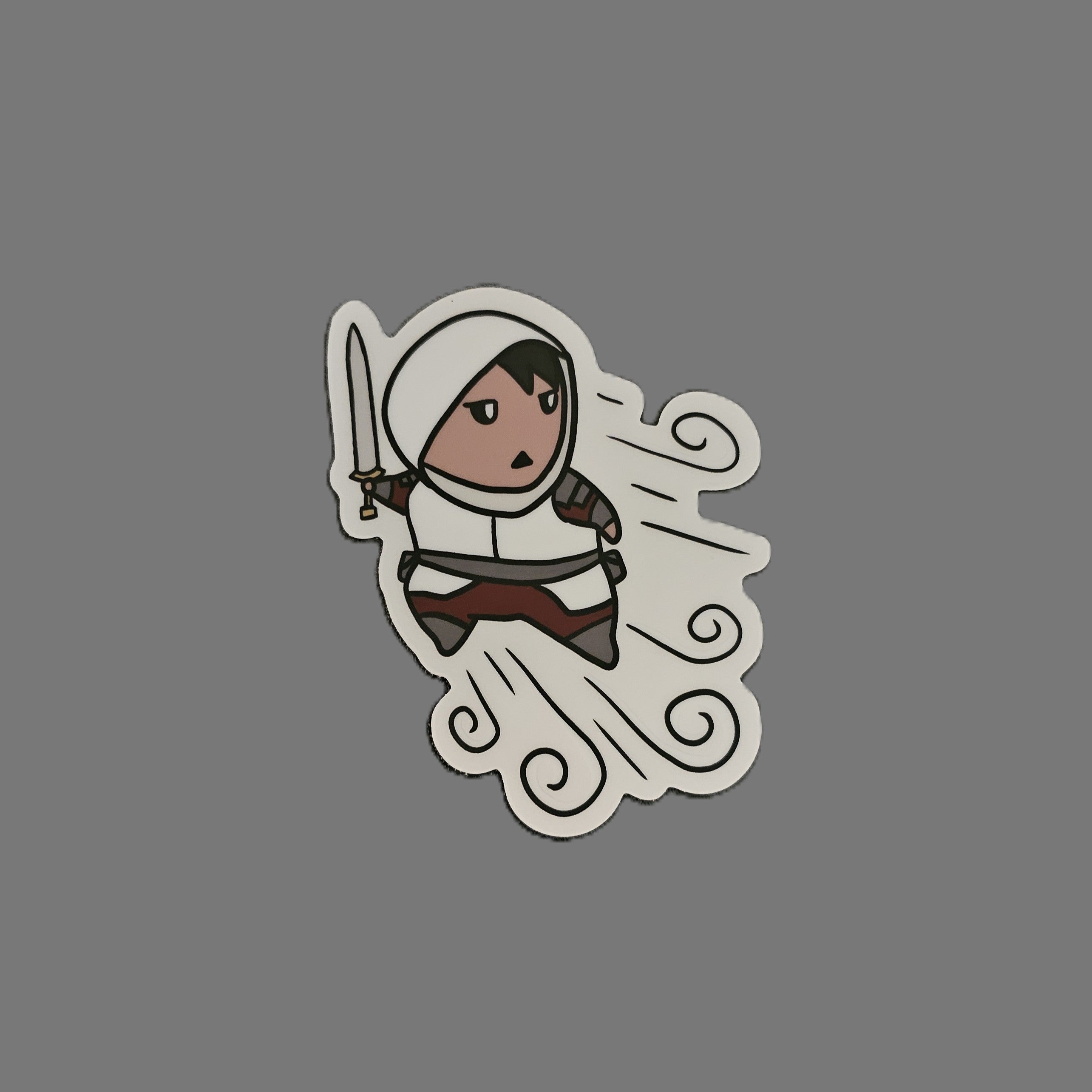 Dungeon Baby Assassin Leaps - Sticker