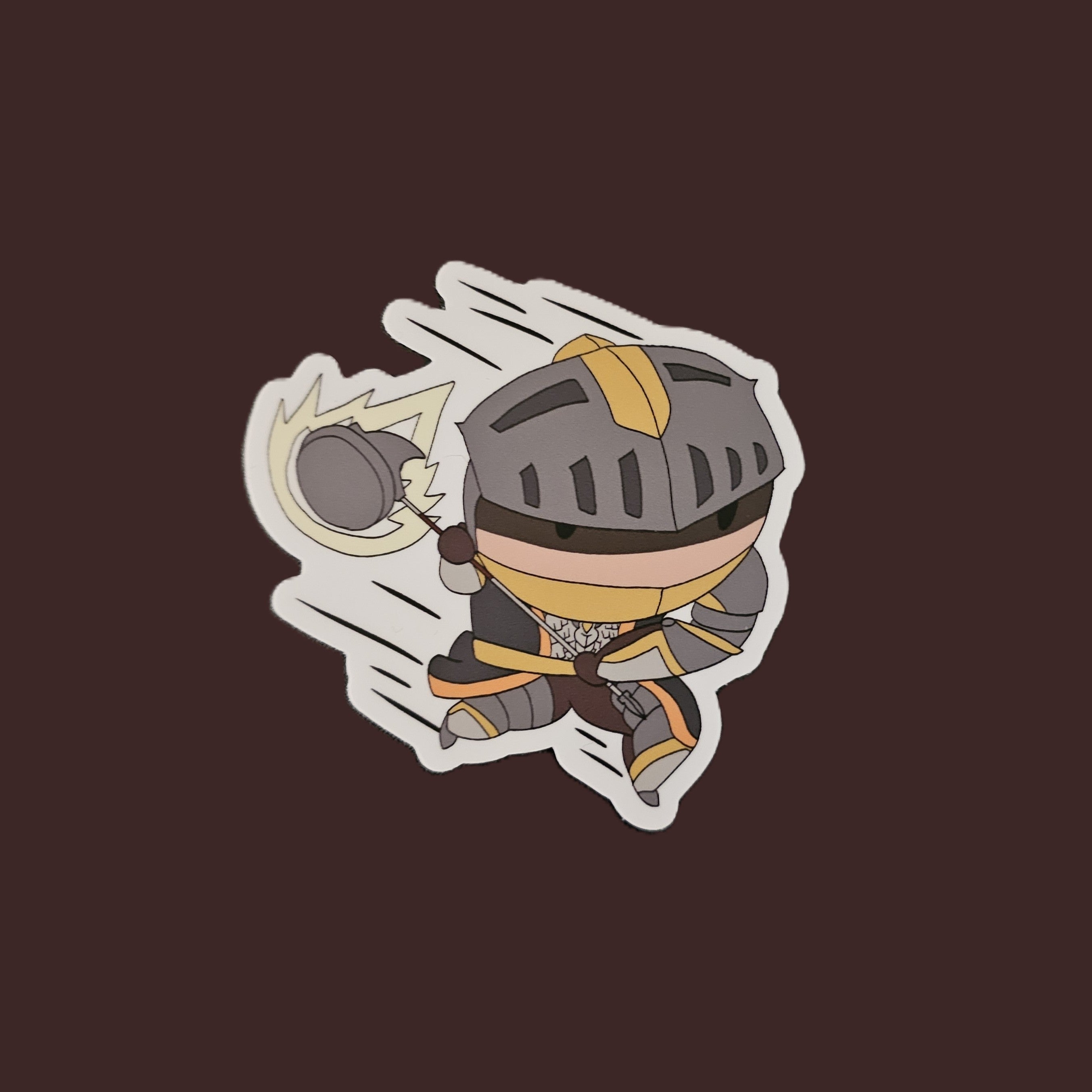Dungeon Baby Paladin Charges - Sticker