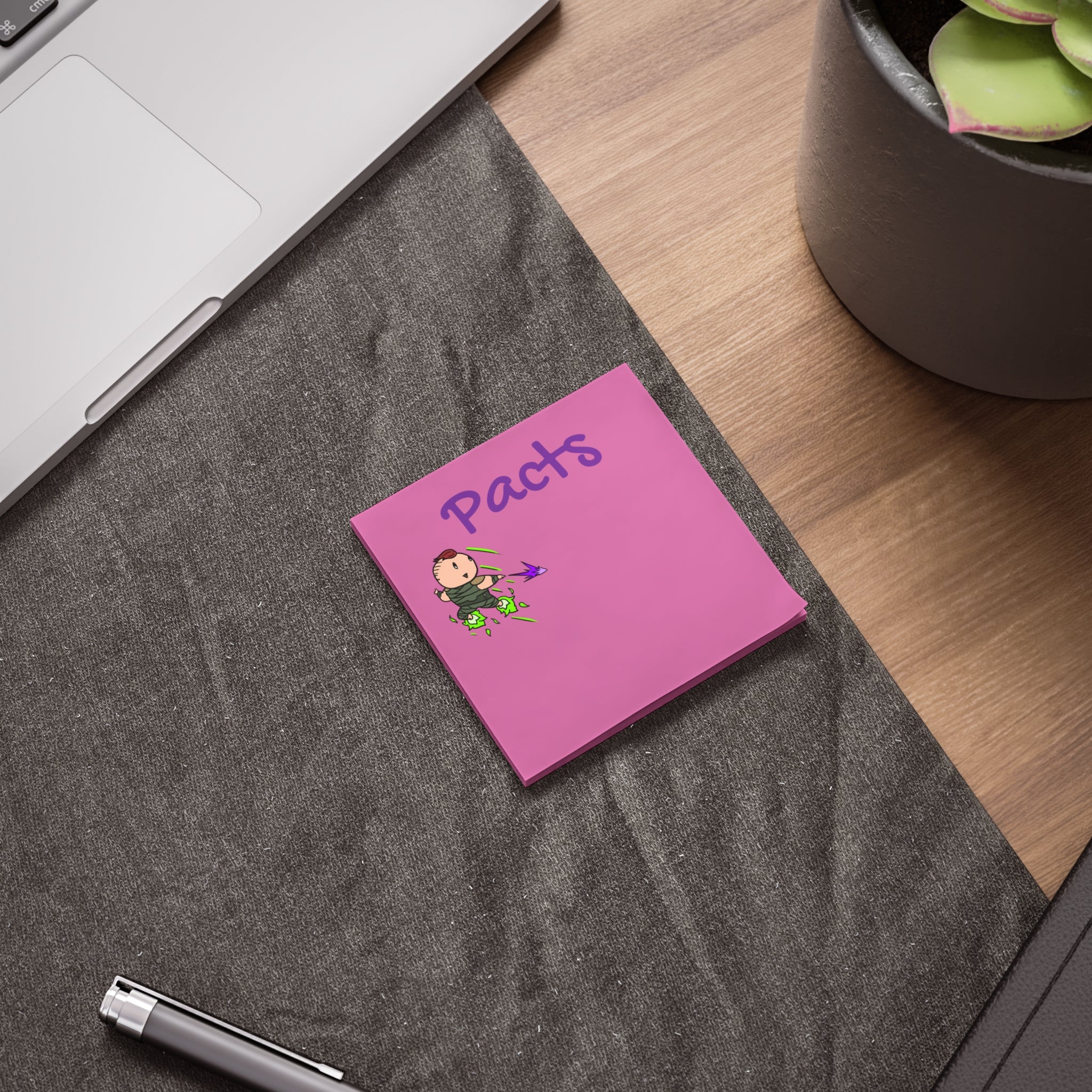 Dungeon Baby Warlock - Post-it® Note Pads