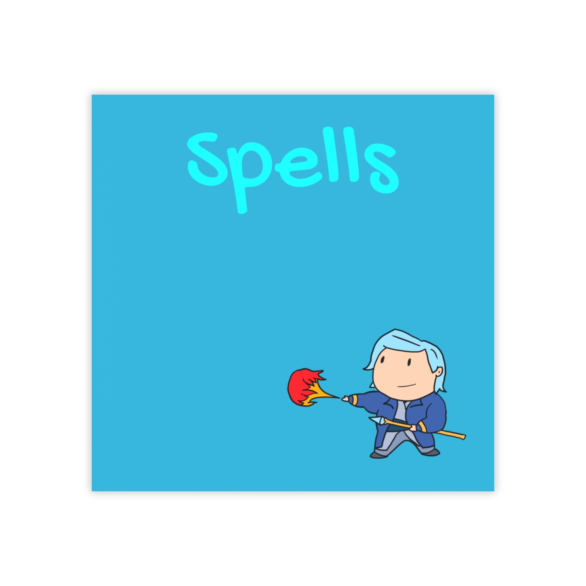 Dungeon Baby Wizard - Post-it® Note Pads