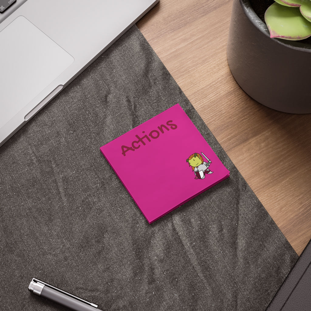 Dungeon Baby Fighter - Post-it® Note Pads